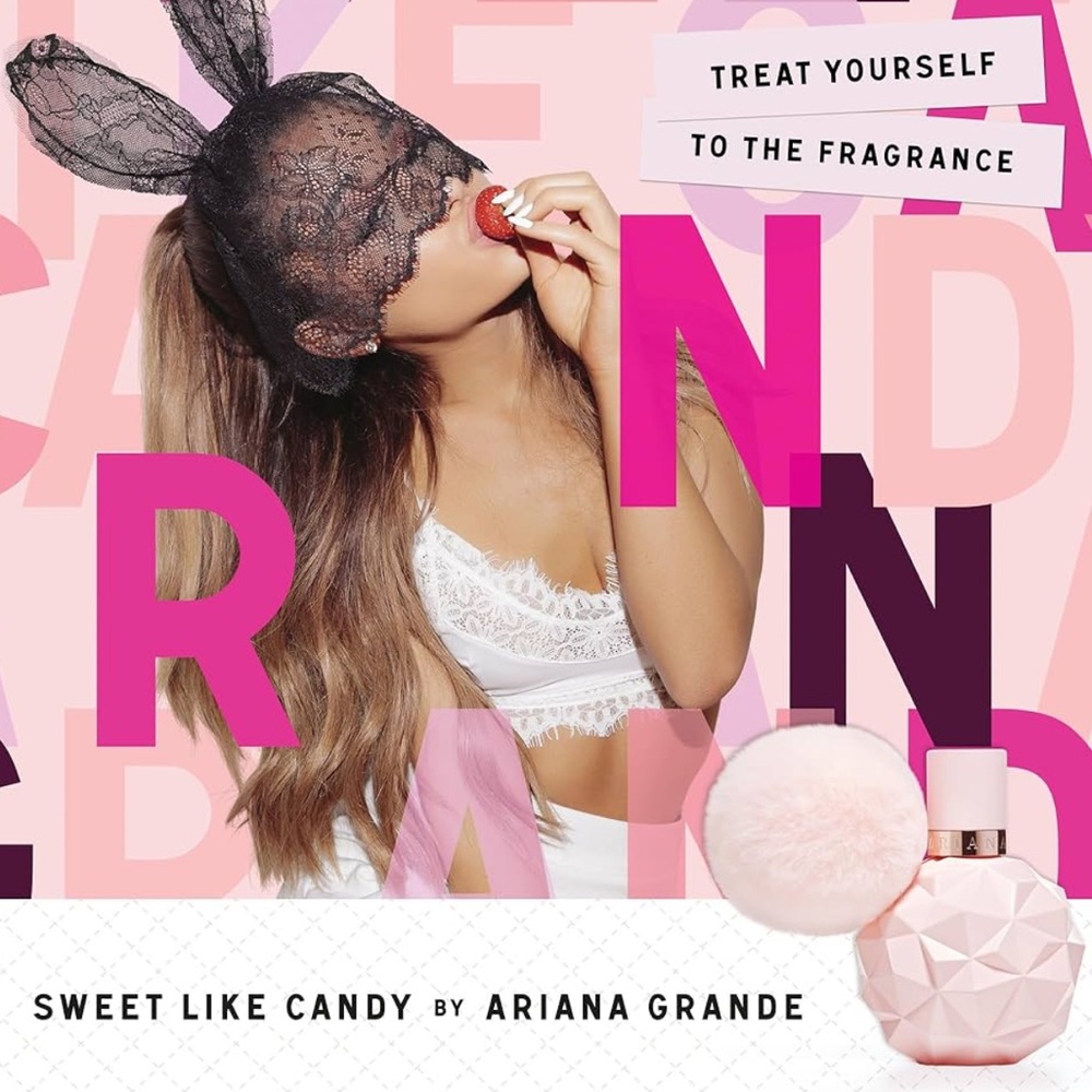 Ariana Grande Sweet Like Candy Perfume - Soft Pink 3.4 FL OZ 100 ml - Picture 2 of 8